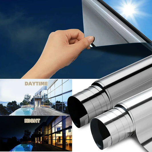 "Transform Your Space with Our Stylish and Protective One-Way Vision Privacy Window Film!"